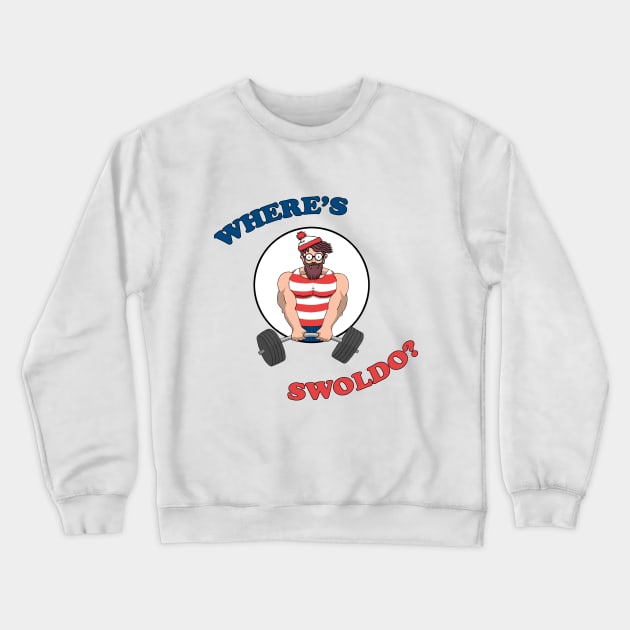 Where's Swoldo Crewneck Sweatshirt by TraviB